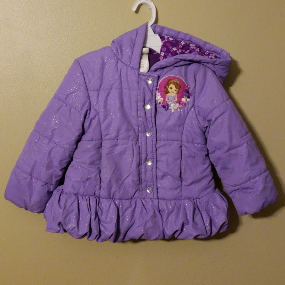 Disney Princess Sofia Puffer Jacket